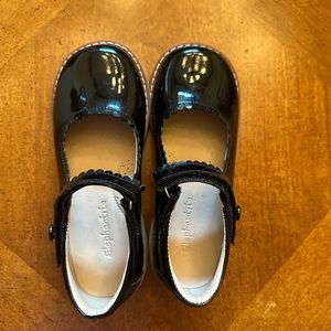 Black Elephantito little girls shoes 12